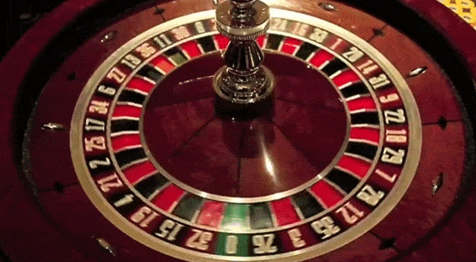 Roulette Wheel in Casino 