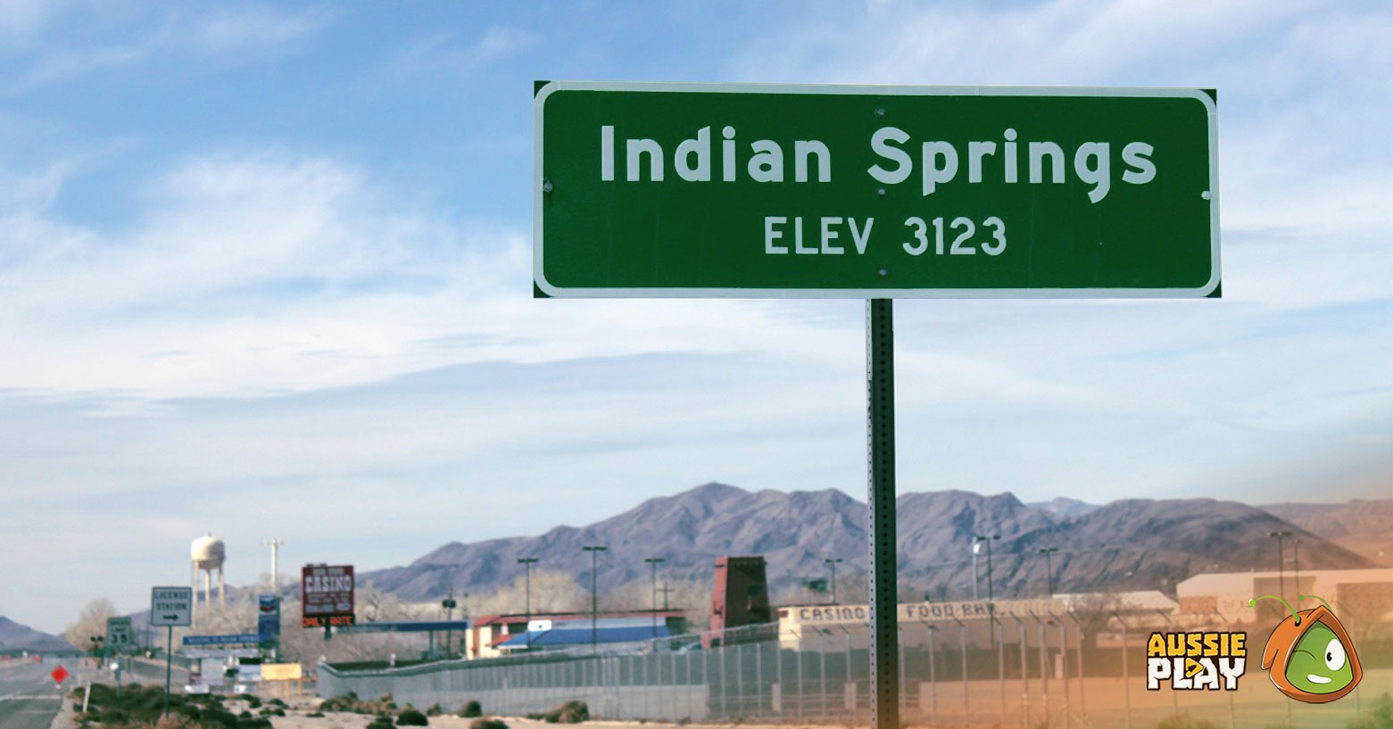Indian Spring Casino Sign